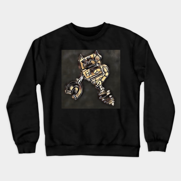 Golden Boy Crewneck Sweatshirt by Infernal Machines